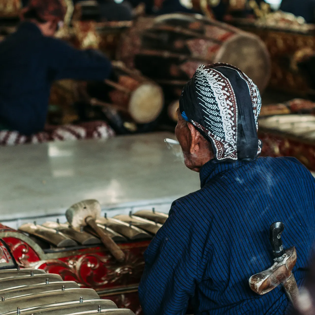 Playing Gamelan Music. Photo by Maxime LEVREL from Pexels