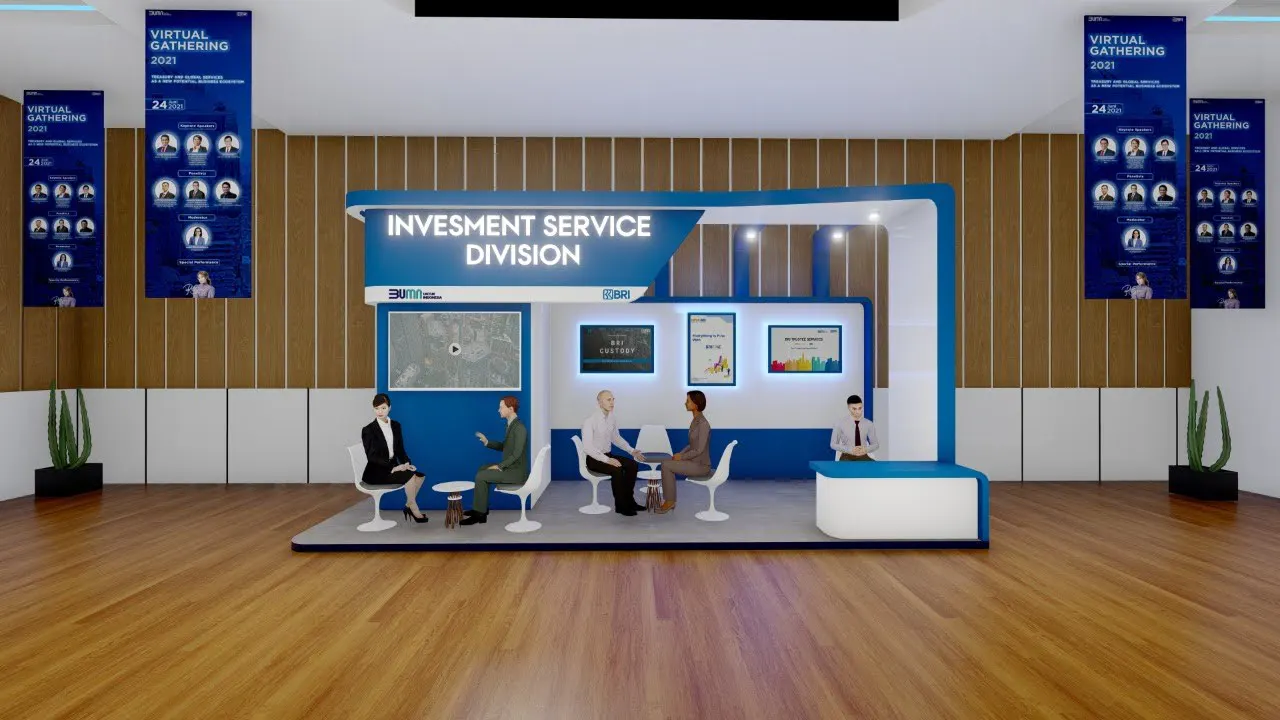 App BRI Virtual Gathering 2021: Booth Investment Service Division