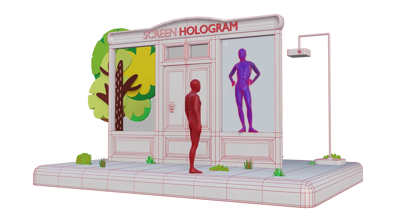 Interactive Multimedia Portfolio - 3D Hologram Learning Media