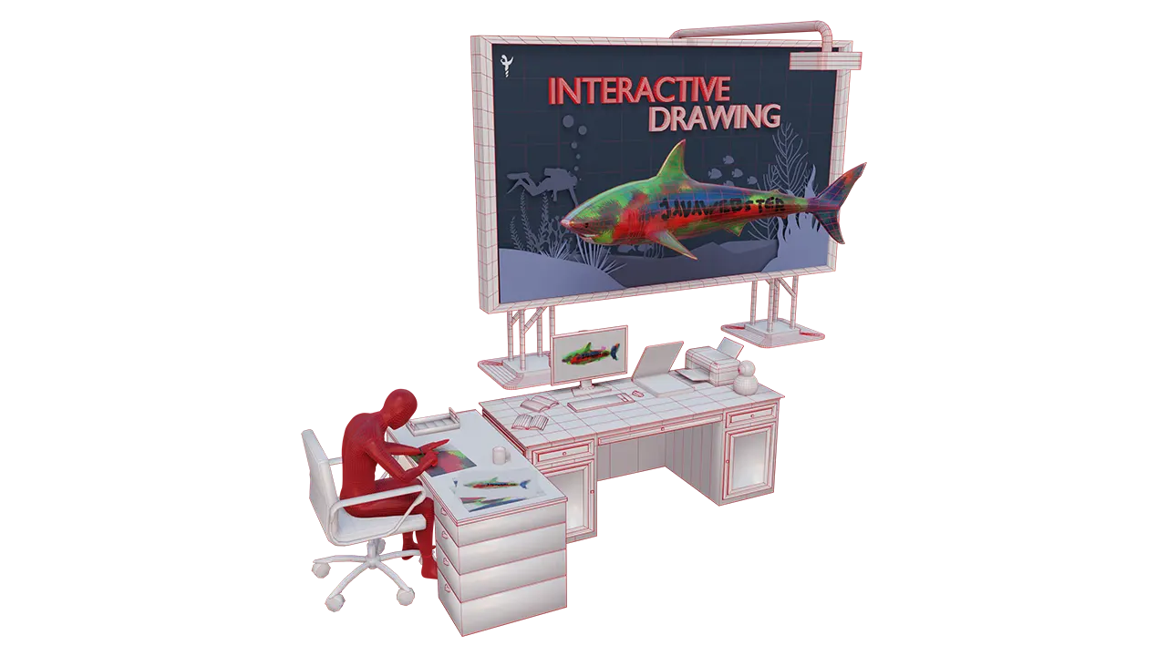 Interactive Multimedia Portfolio - Interactive Drawing Playground