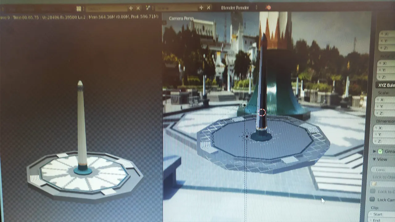 Media Pembelajaran Museum Sepuluh Nopember: 3D Modeling of Surabaya Heroes Monument