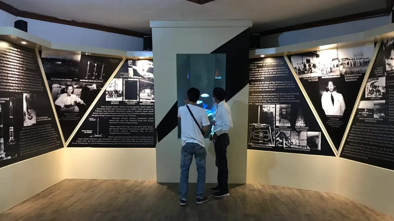 Media Pembelajaran Museum Sepuluh Nopember: Checking Hologram Installation 1