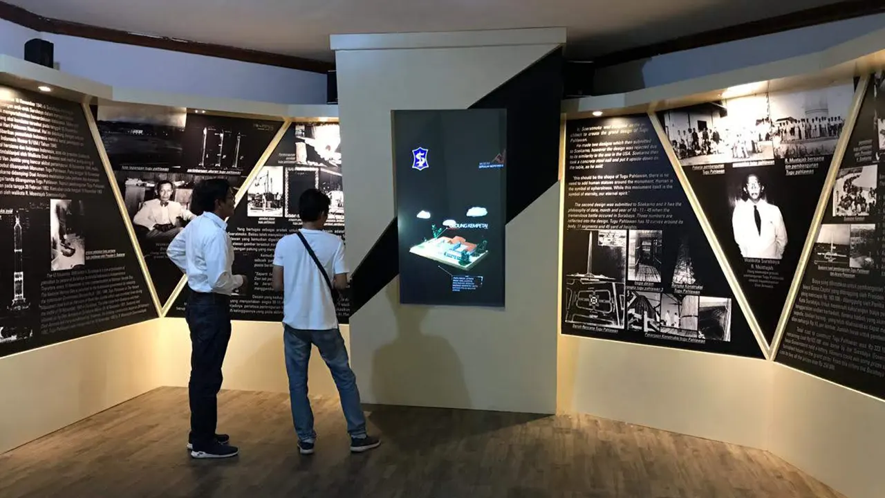 Media Pembelajaran Museum Sepuluh Nopember: Checking Hologram Installation 3