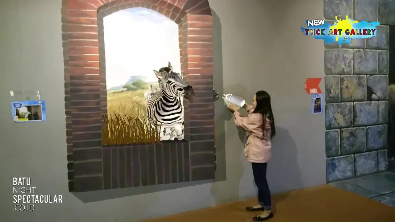 Augmented Reality Batu Night Spectacular BNS - AR Zebra #2