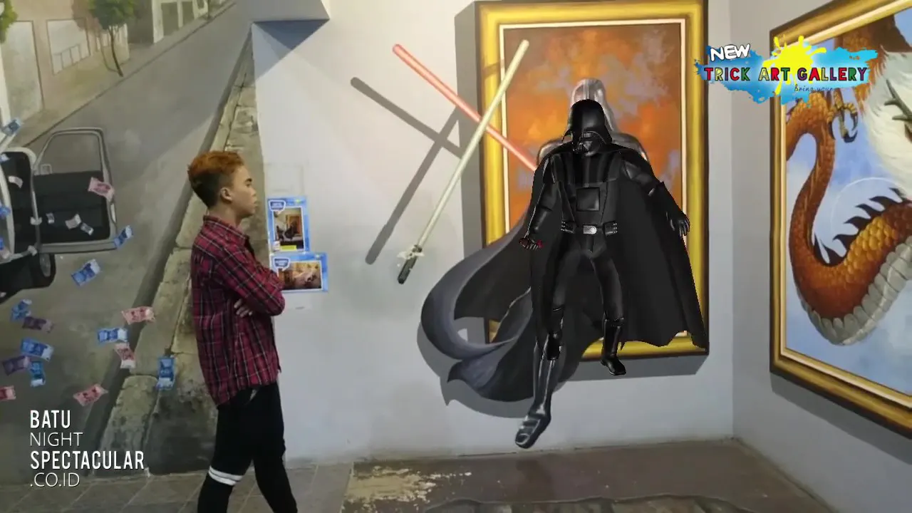 Augmented Reality Batu Night Spectacular BNS - AR Helm Darth Vader #2