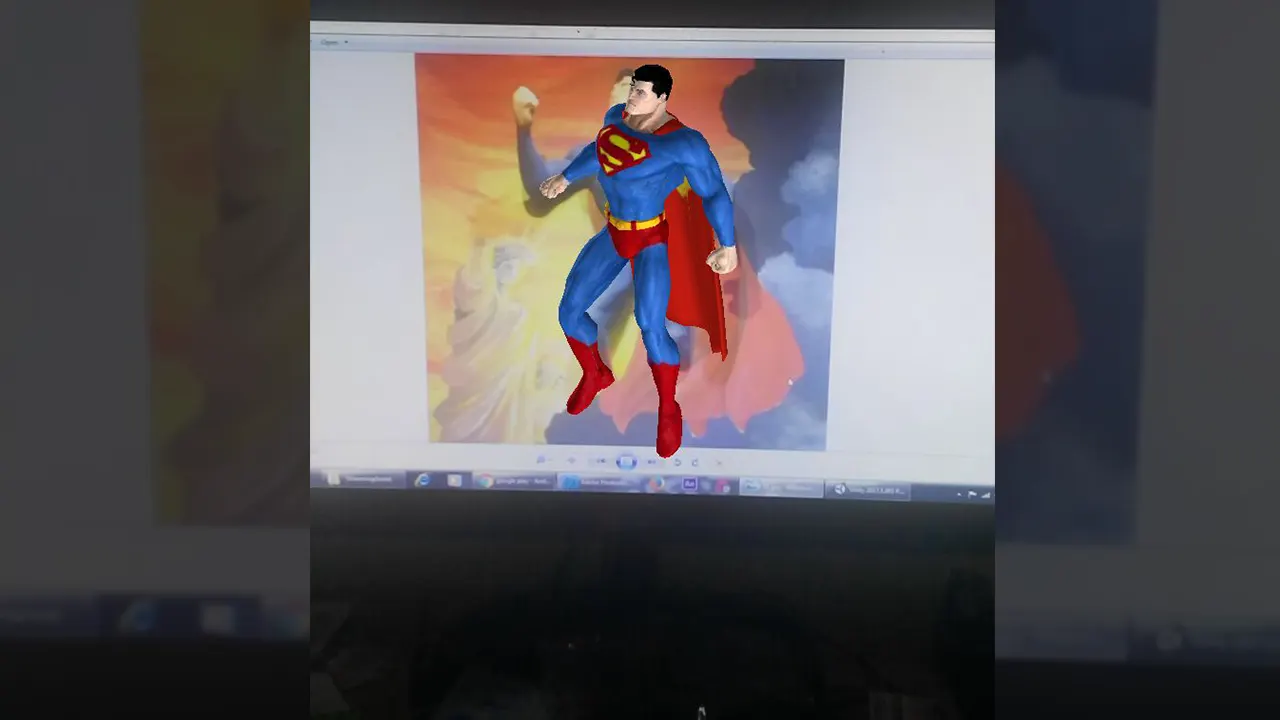 Augmented Reality Batu Night Spectacular BNS - AR Superman #2